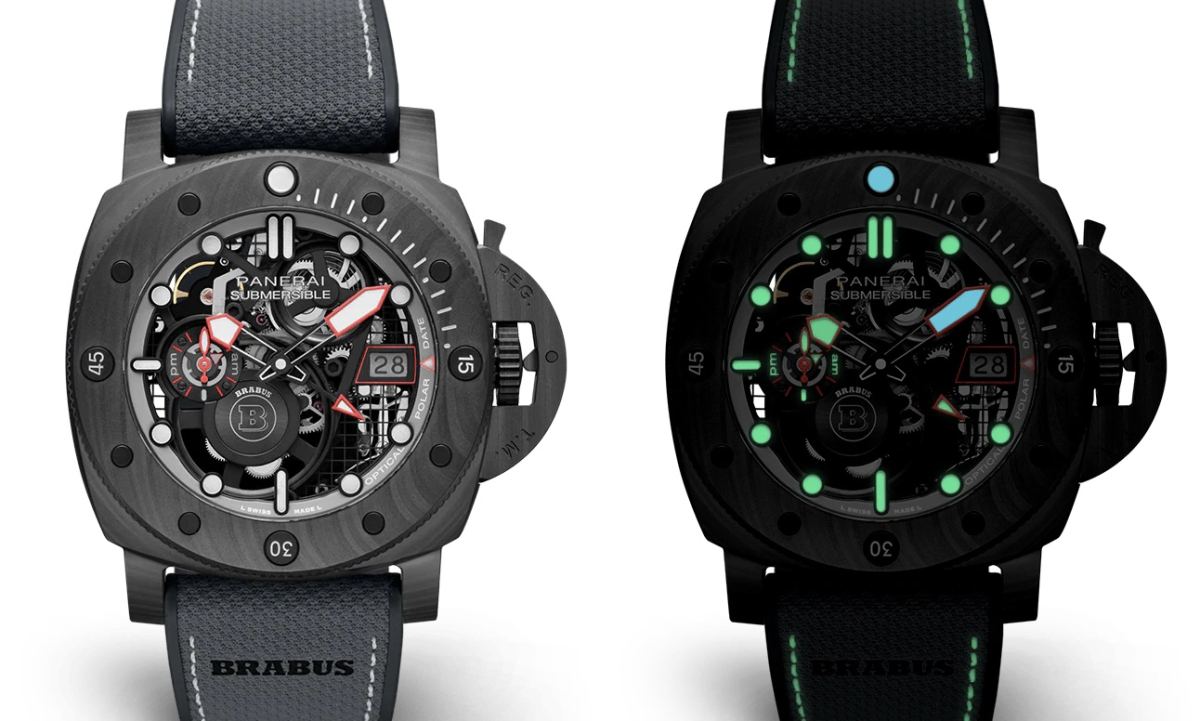 Panerai 携手 BRABUS 推出合作表款