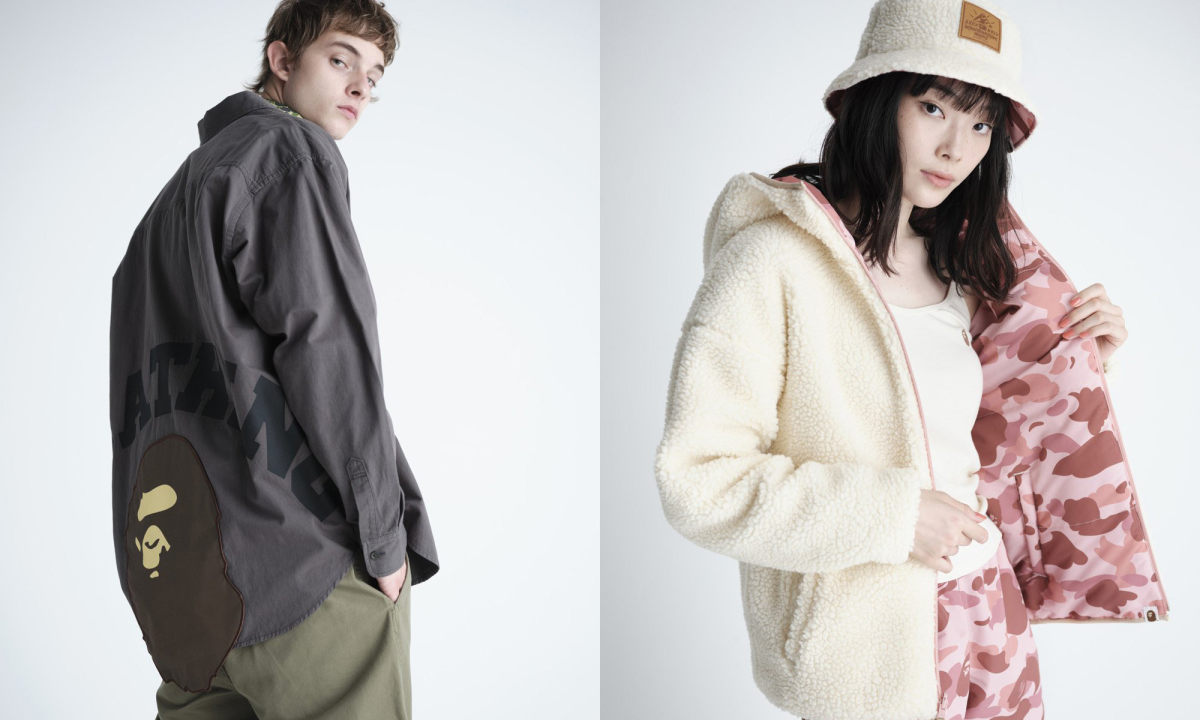 A BATHING APE® 2021 秋冬系列造型 Lookbook 释出