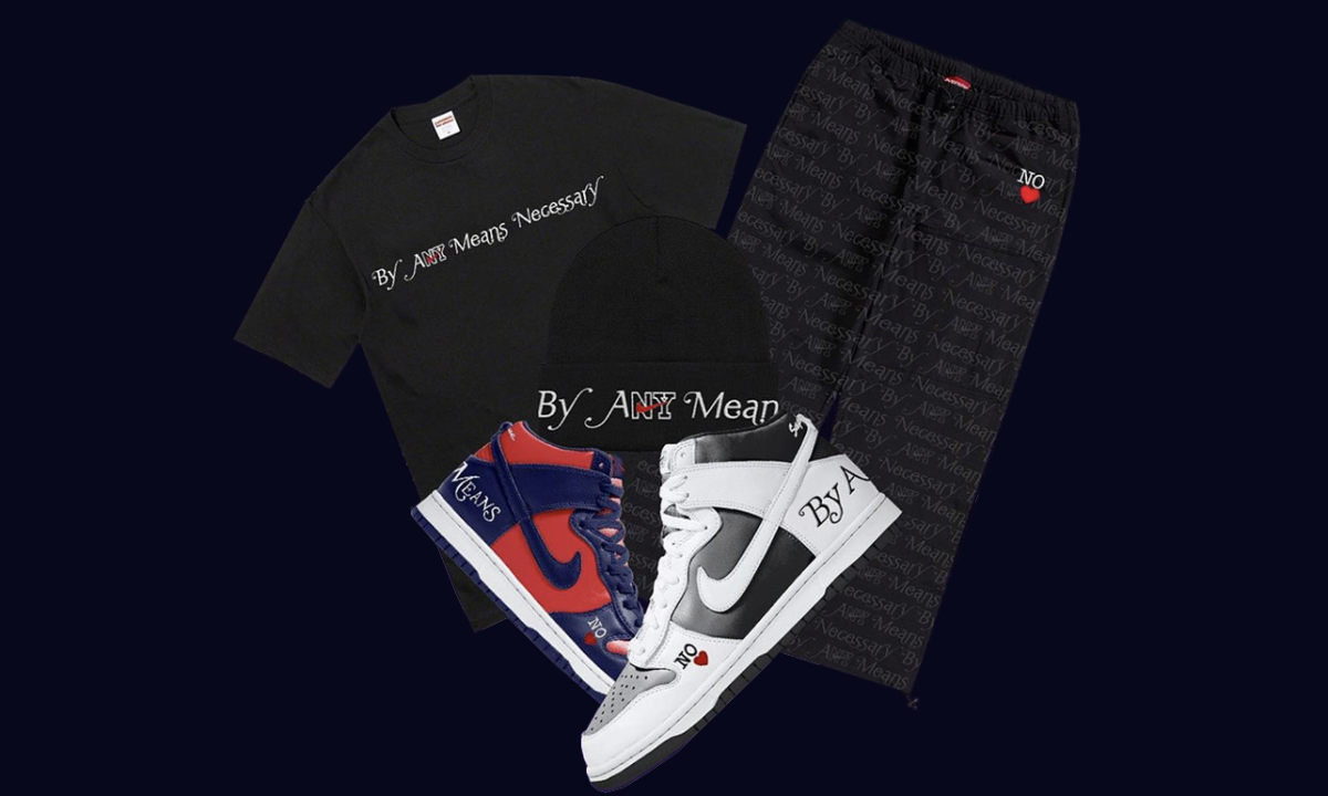 Supreme x Nike Dunk Hi 「By Any Means」系列释出
