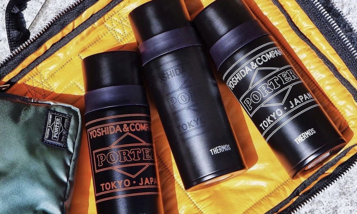 PORTER x THEROMS 联名保温杯上线