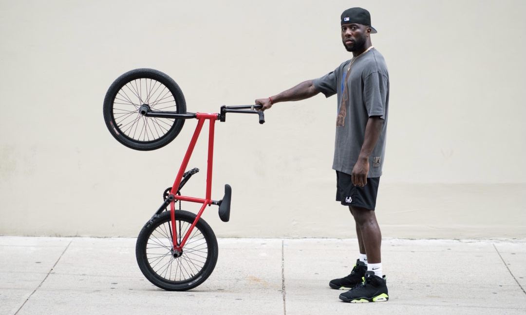 BMX 专业运动员 Nigel Sylvester 正式签约 Jordan Brand
