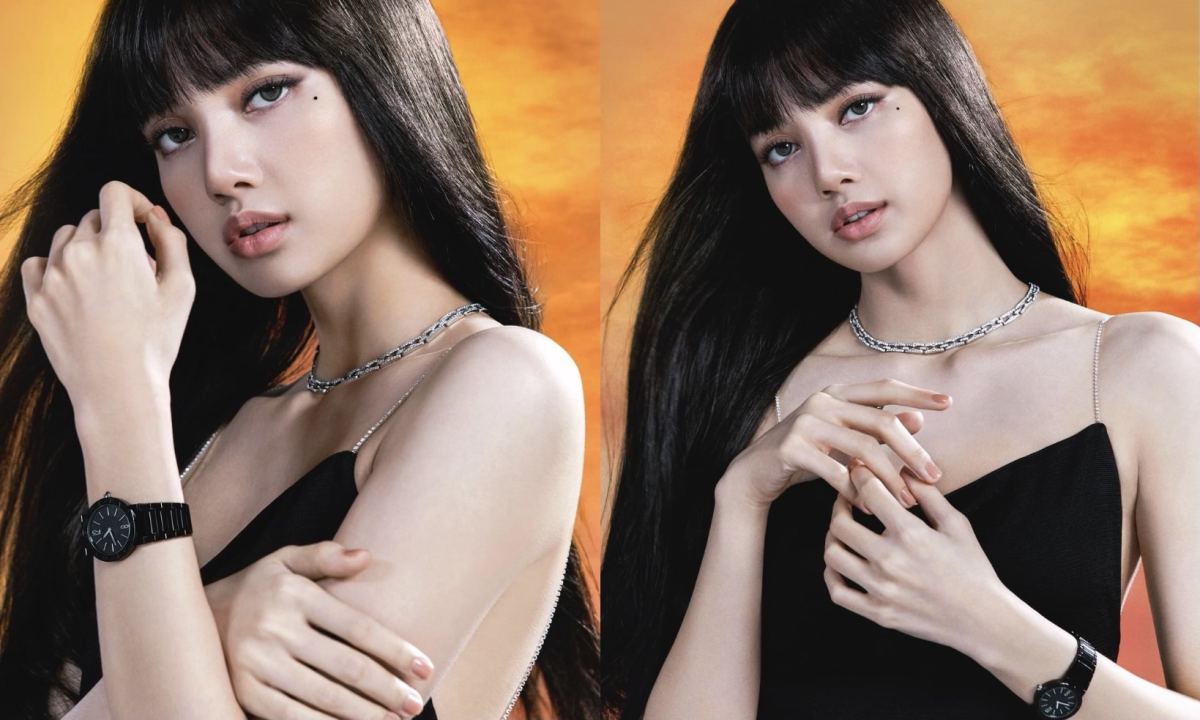 Lisa 出镜 BVLGARI 新品广告