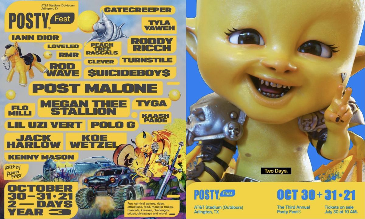POSTY Fest 2021 阵容公布