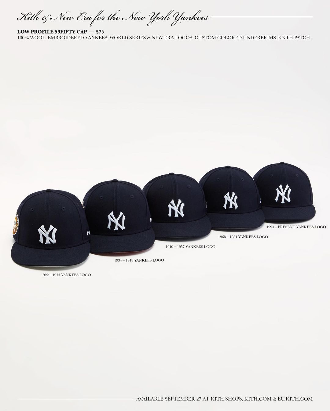 最安値HOT】 Kith 10周年 New Era New York Yankeesキャップの通販 by