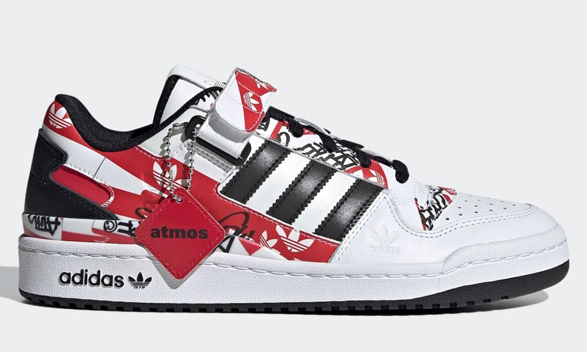 atmos x adidas Originals Forum Low「Graffiti」鞋款亮相