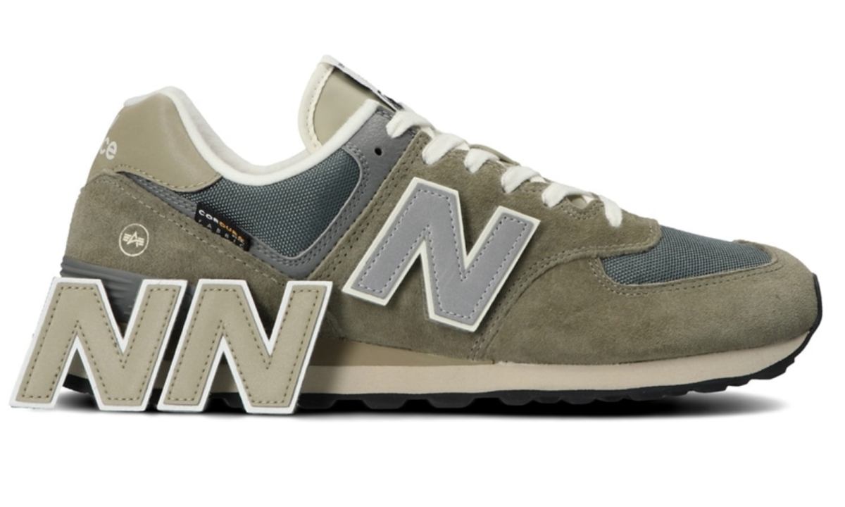 Alpha Industries x New Balance 574 联名鞋款即将推出