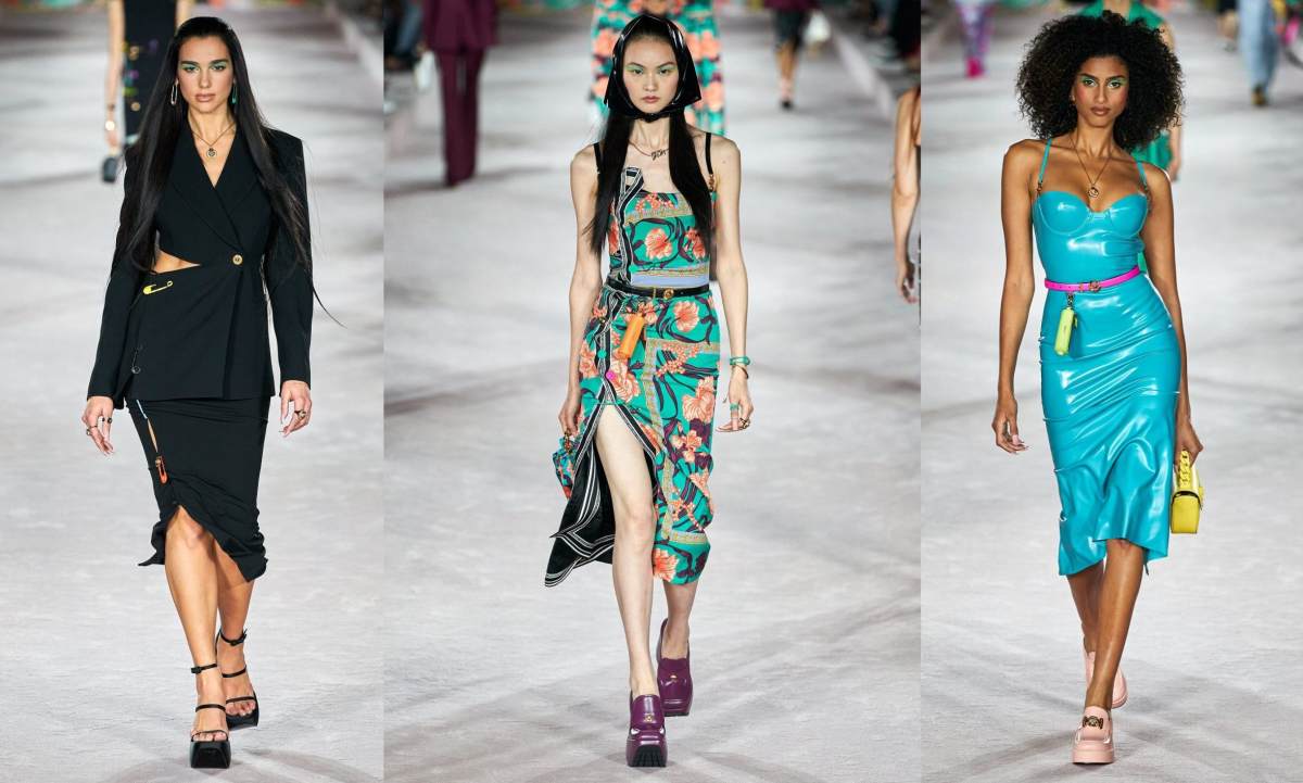 VERSACE 2022 春夏系列秀场回顾