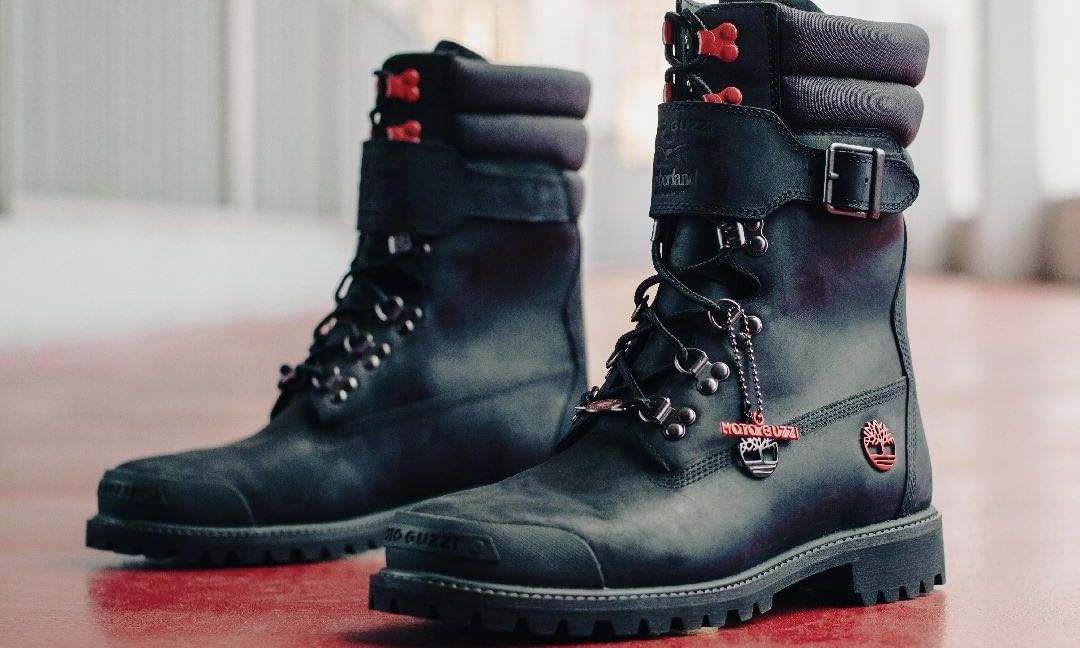 Timberland  × MOTO GUZZI 打造硬核联名系列