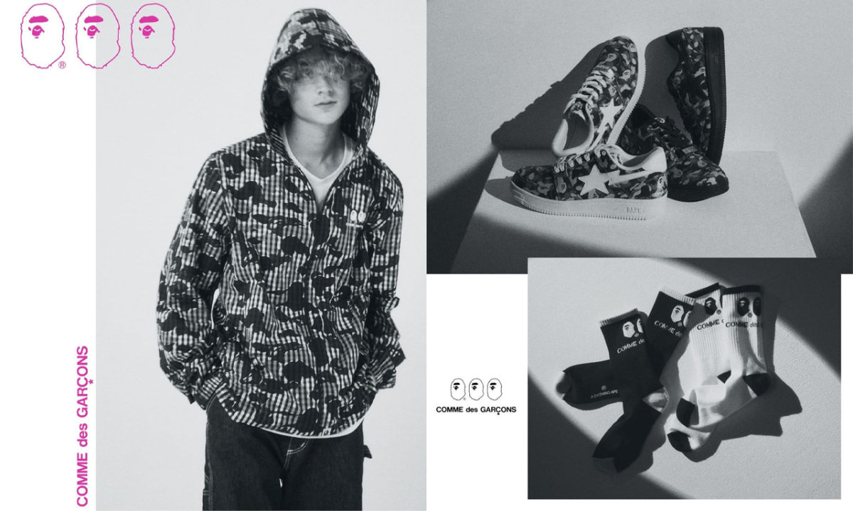 BAPE® x COMME des GARÇONS 全新联名系列即将发售