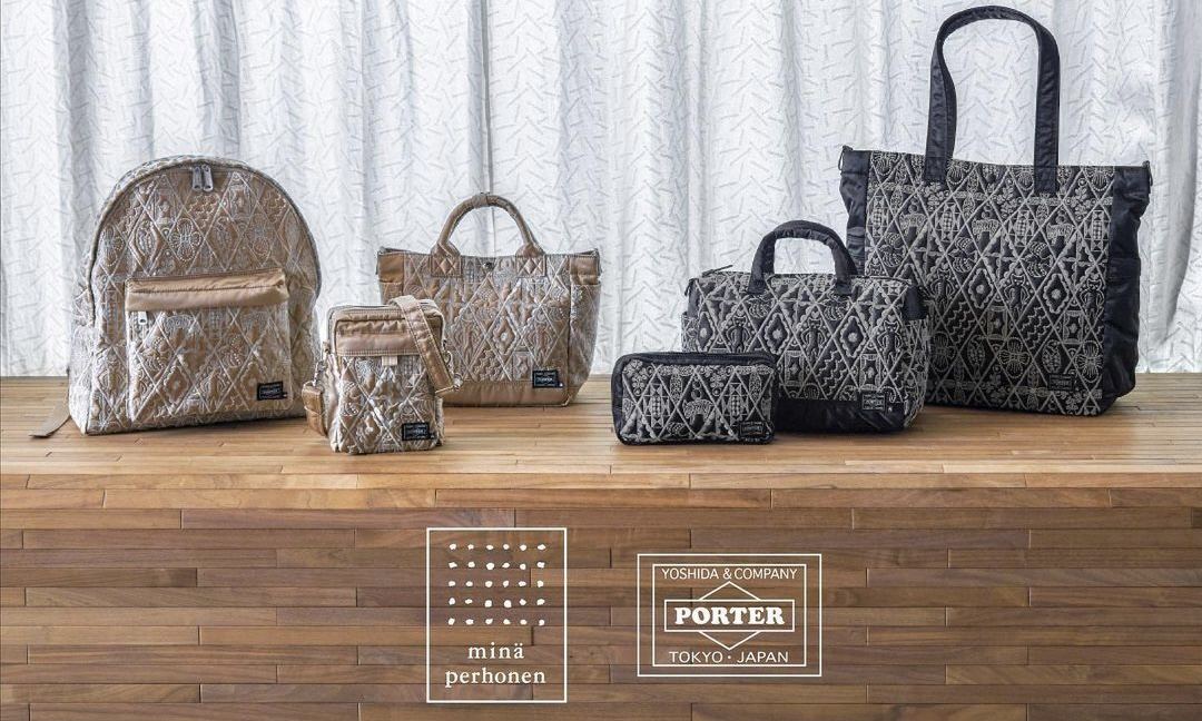 PORTER x minä perhonen 合作系列开催