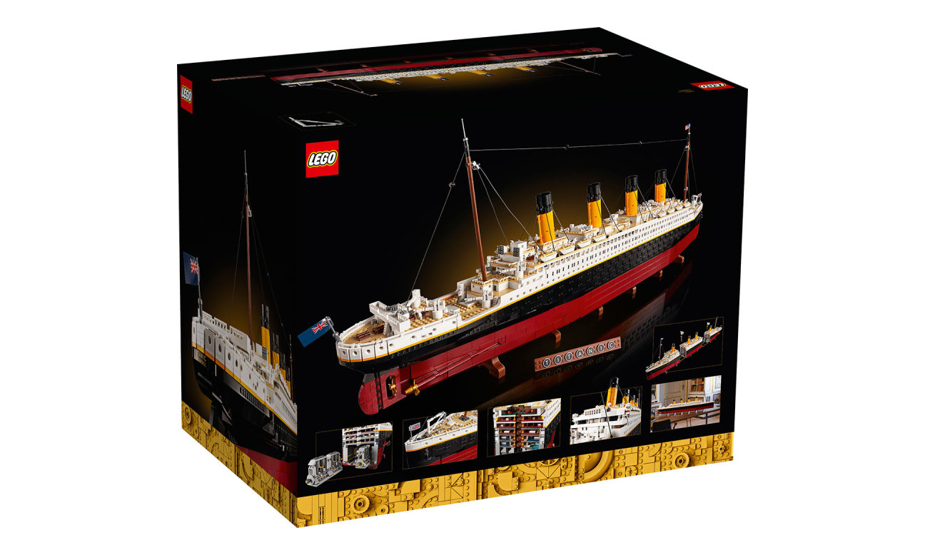 史诗级收藏准备，LEGO 10294 泰坦尼克号盒组释出
