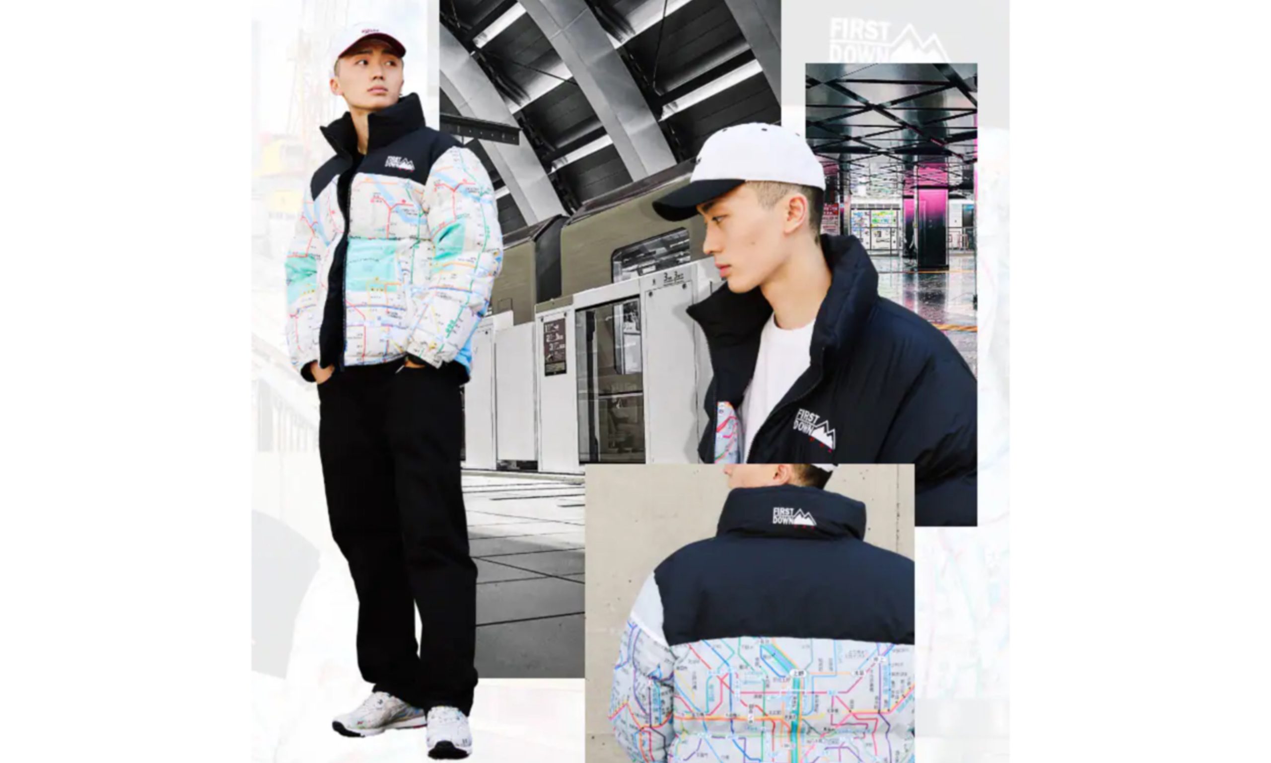 FIRST DOWN x atmos 「SUBWAY PACK」羽绒服发布