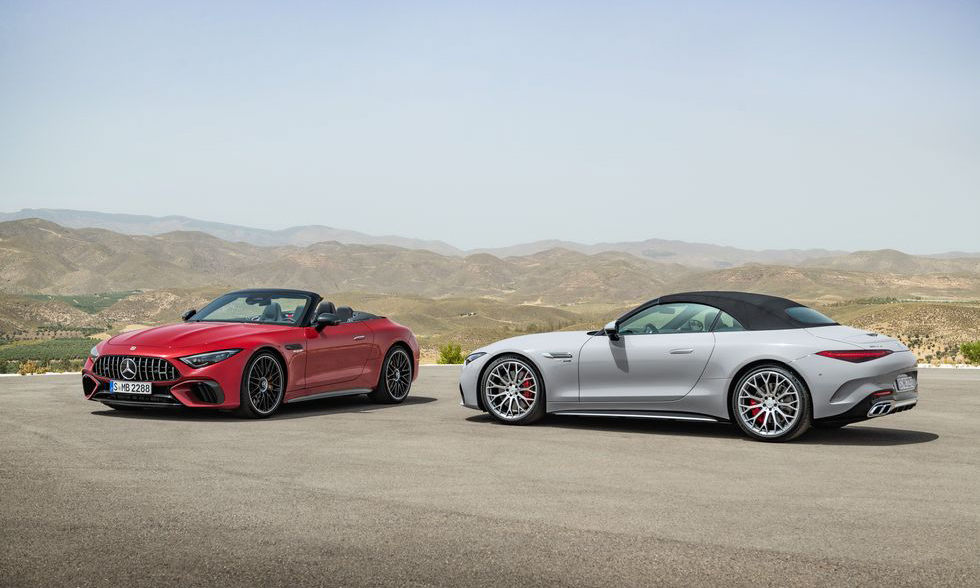 全新 Mercedes-AMG SL 敞篷跑车系列发布