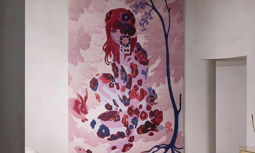 插画艺术家 James Jean 手工挂毯图片细节释出