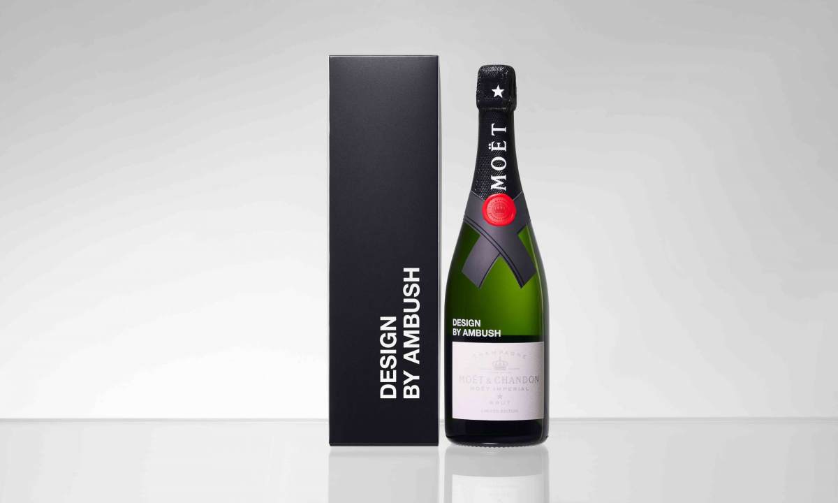 酩悦香槟首款全球联名之作 MOËT & CHANDON x AMBUSH 联名限量版中国发售