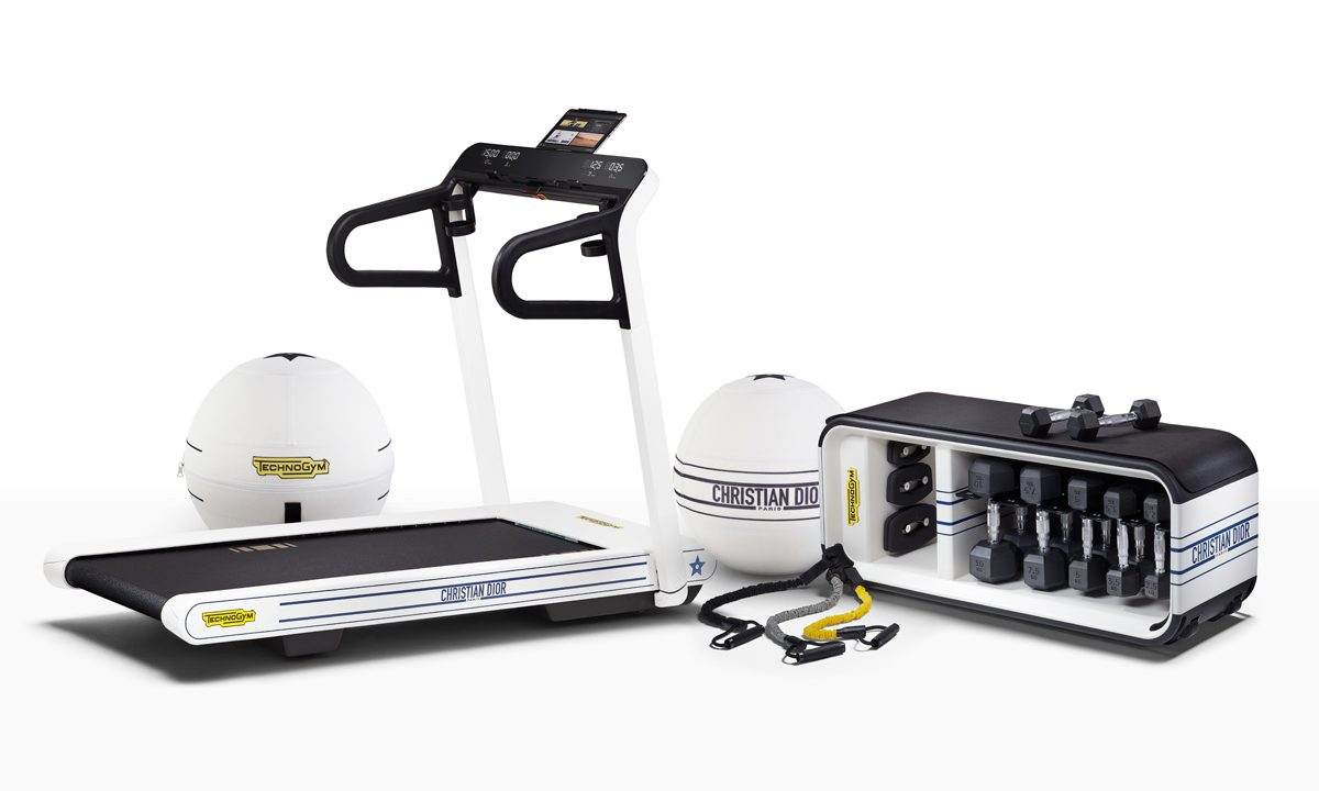 DIOR 携手 Technogym 推出限量版健身器材