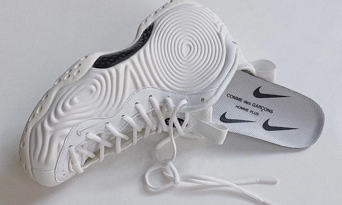 COMME des GARÇONS Homme Plus x Nike Foamposite One 实物细赏