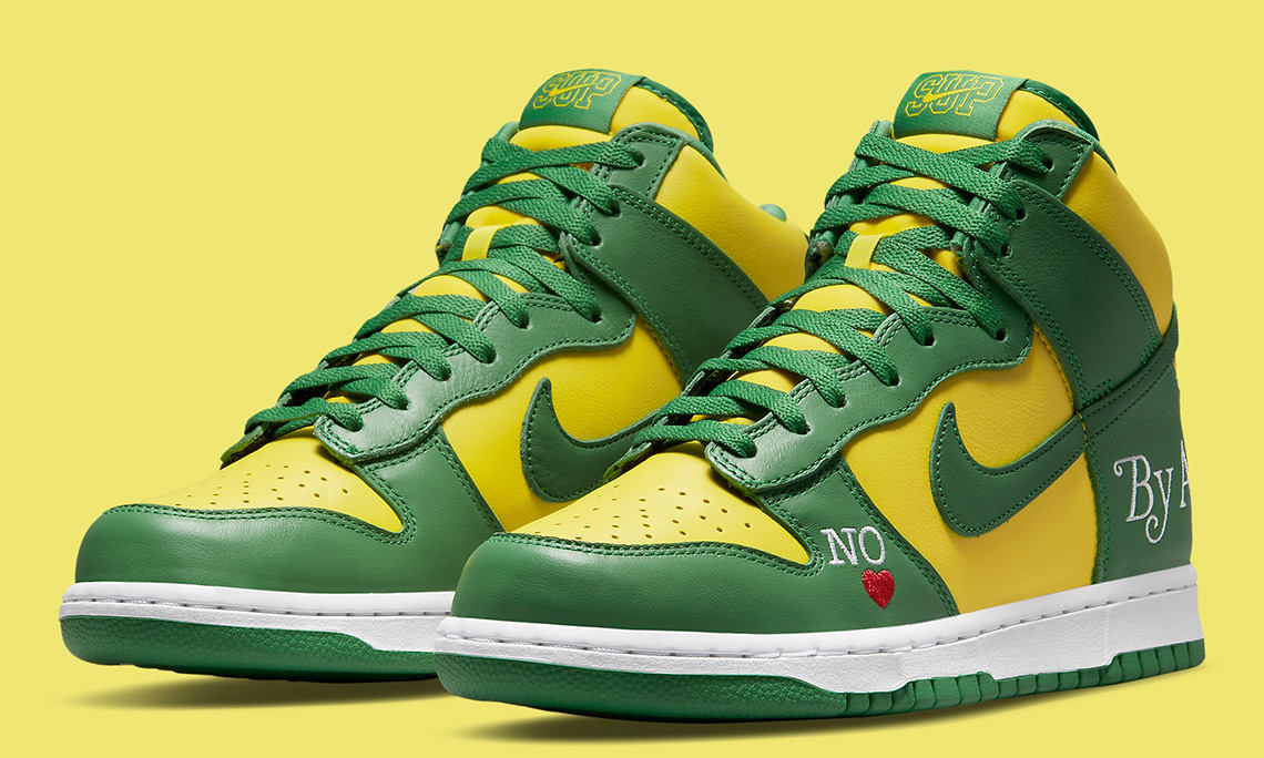 Supreme x Nike SB Dunk High「By Any Means」新配色释出