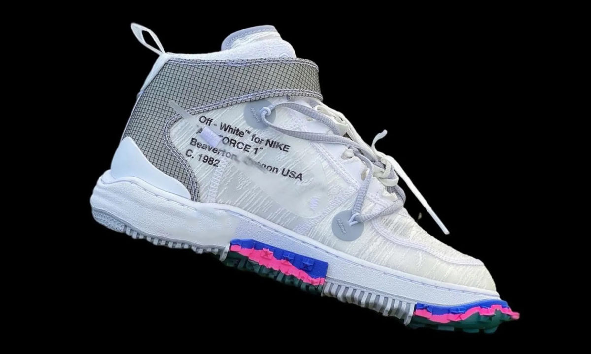 抢先预览 2022 款 Off-White™ x Nike Air Force 1 Mid 新作