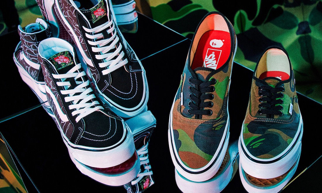 BAPE® x Vans 联名系列完整公开