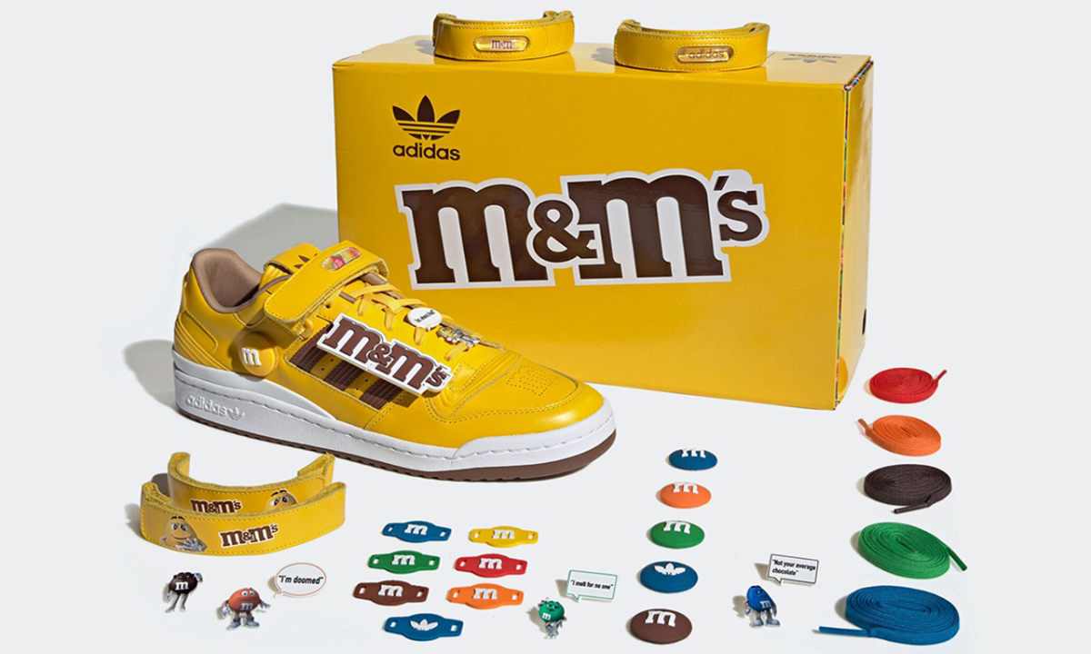M&M’s x adidas Forum ’84 Low 联名鞋款释出