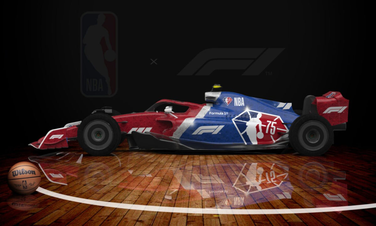 NBA 和 Formula 1® 建立合作伙伴关系