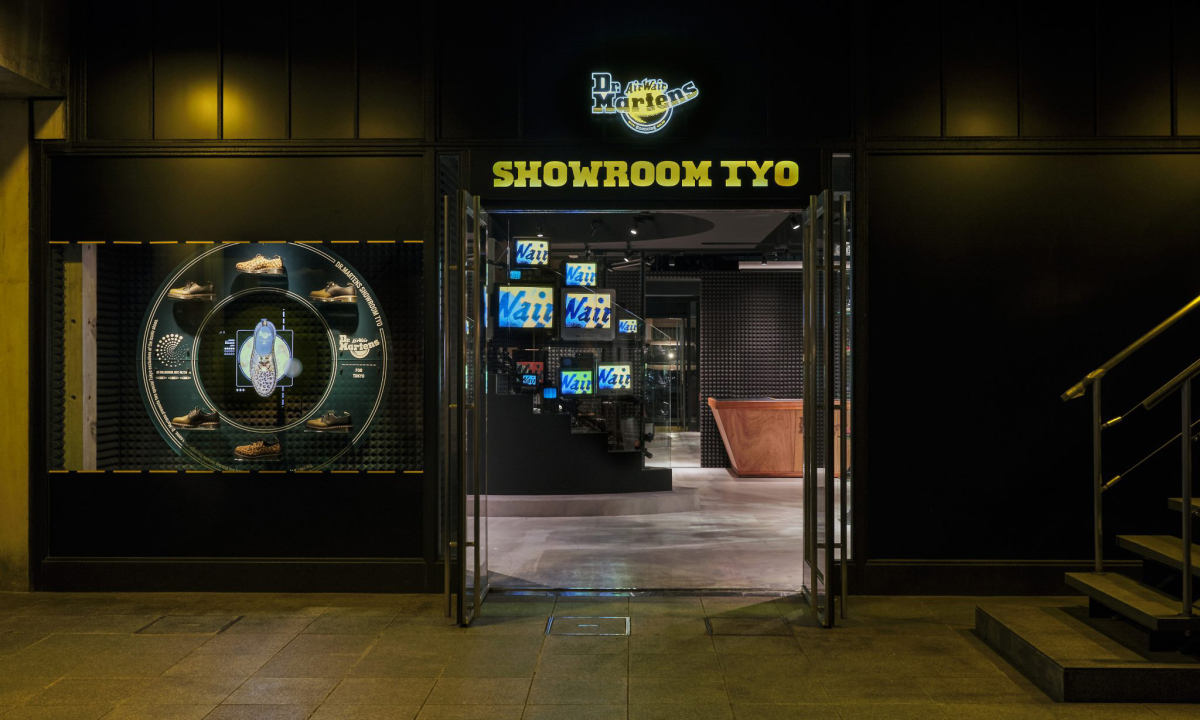 Dr. Martens 开设全球首家品牌概念店「Dr. Martens SHOWROOM TYO」