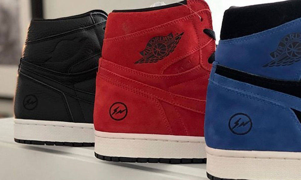 fragment design x Air Jordan I 2014 年未曝光 Sample  面世