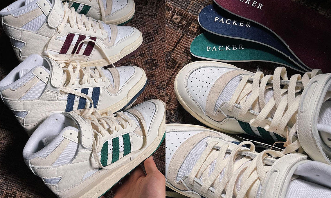 Packer 再度携手 adidas 推出三款 Forum Hi