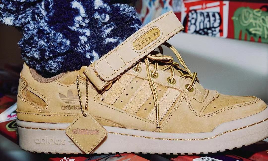 atmos x adidas Originals Forum Low「WHEAT」鞋款亮相