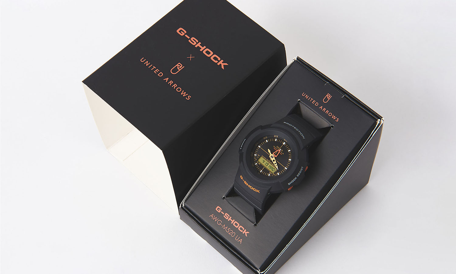 G-SHOCK 为 UNITED ARROWS 推出特别型号「AWG- M520 UA」