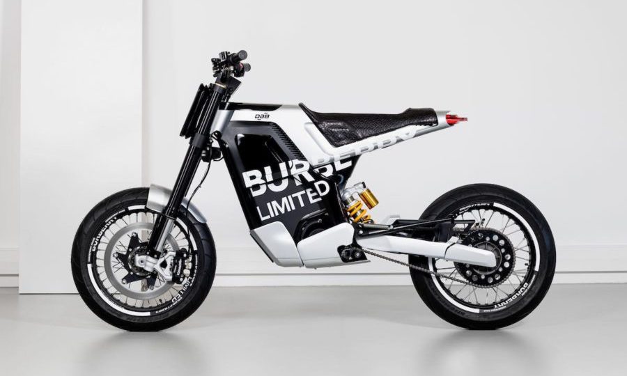 BURBERRY 联合 DAB Motors 打造新型电动摩托车