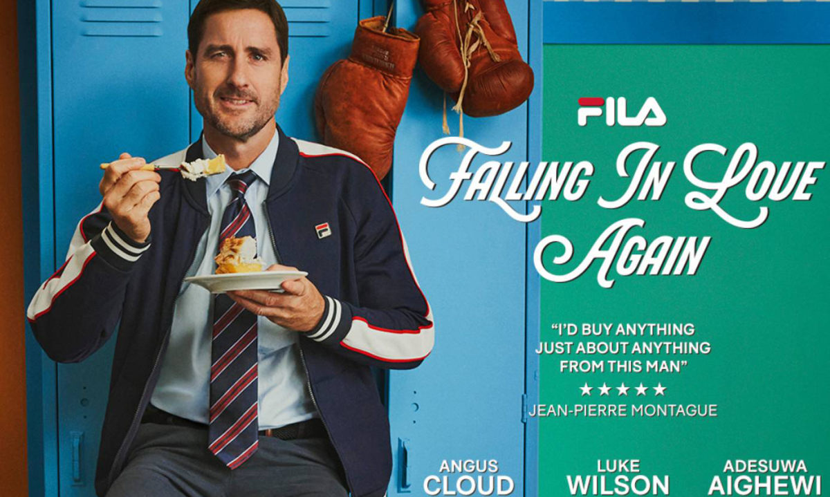 FILA 携手 Luke Wilson 推出宣传片《再次坠入爱河》