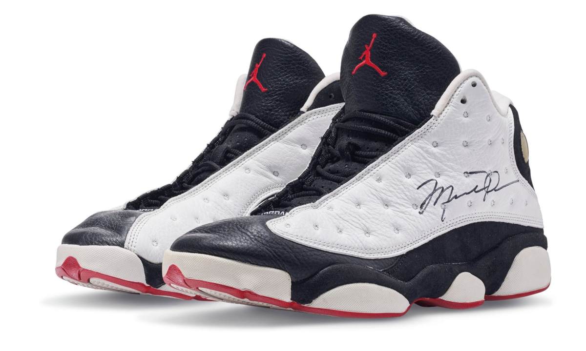 乔丹比赛亲着 Air Jordan XIII「He Got Game」将由佳士得拍卖