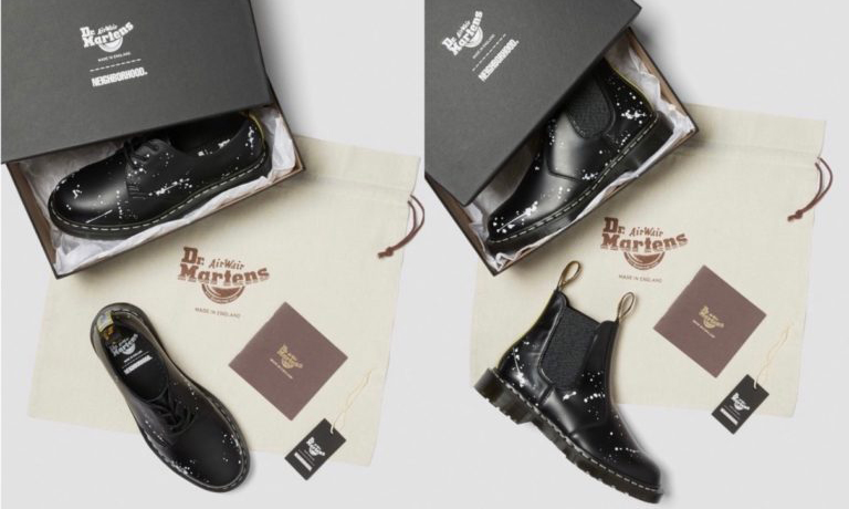 NEIGHBORHOOD x Dr. Martens 联名鞋款即将发售