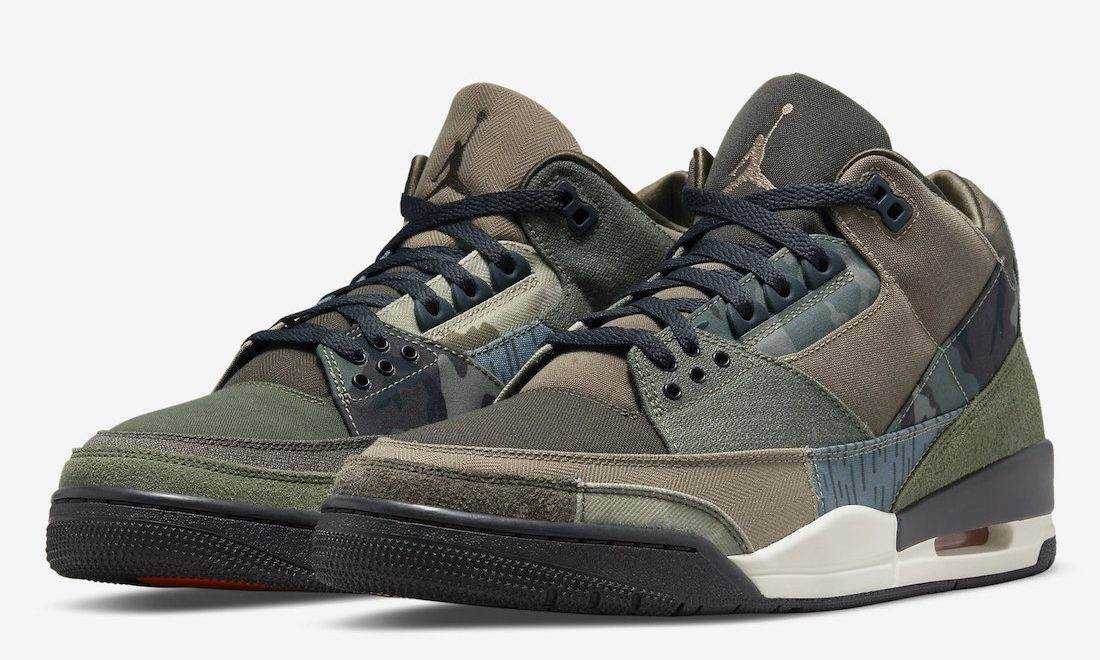 Air Jordan III「Camo」官图释出