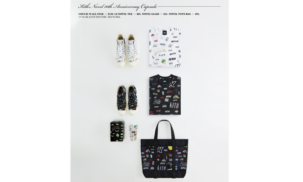 KITH Novel 10 周年胶囊系列发布