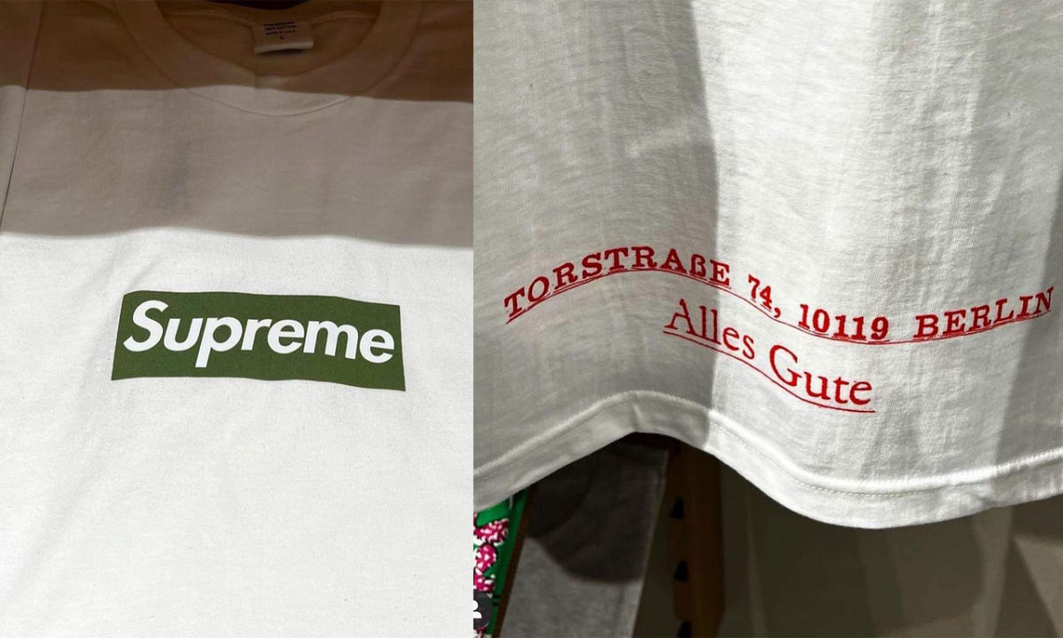 Supreme 柏林店铺 Box Logo Tee 亮相