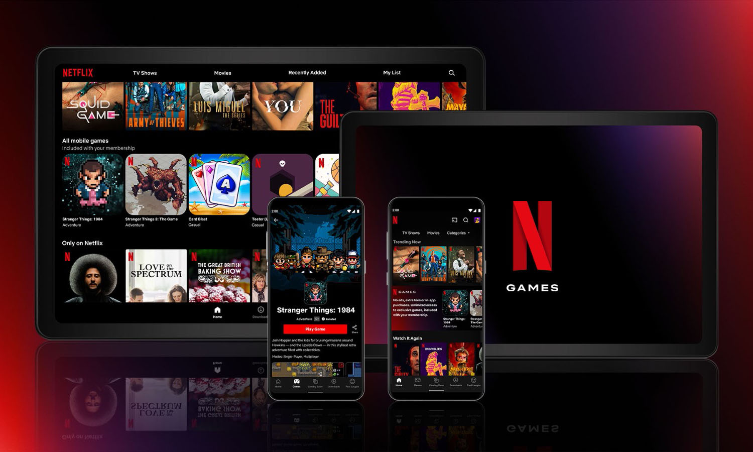 Netflix 游戏平台上线， 包含《怪奇物语》等多款新游戏