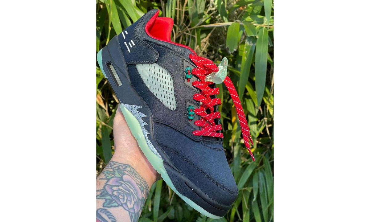 CLOT x Air Jordan V Low 实物近赏