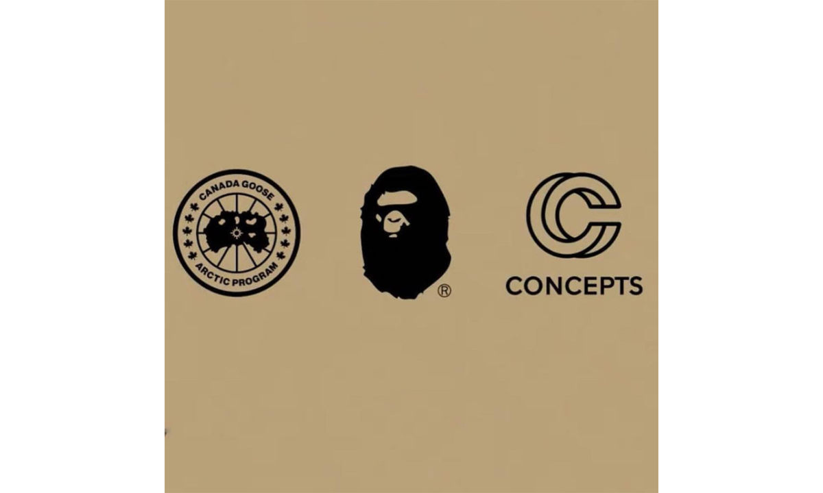BAPE® x Canada Goose x CONCEPTS 即将展开三方联名
