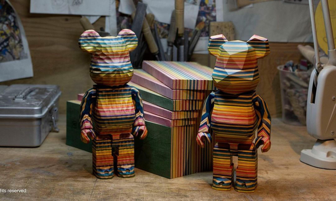双「H」组合，藤原浩携手 Haroshi 呈现 BE@RBRICK 系列