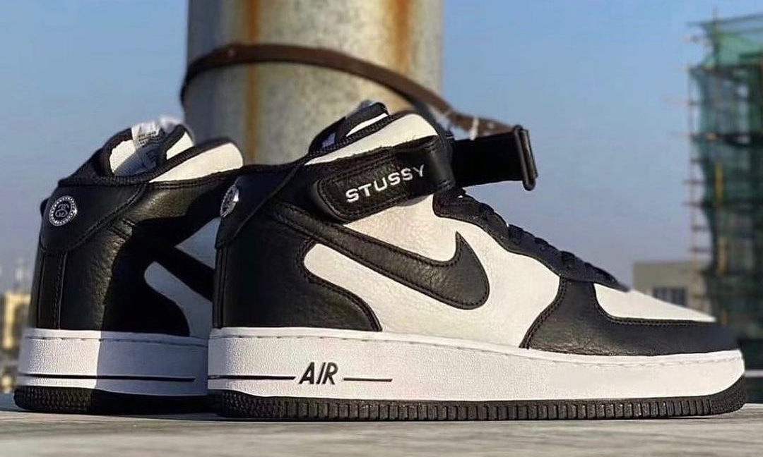 Stüssy x Nike Air Force 1 Mid  全新联名曝光