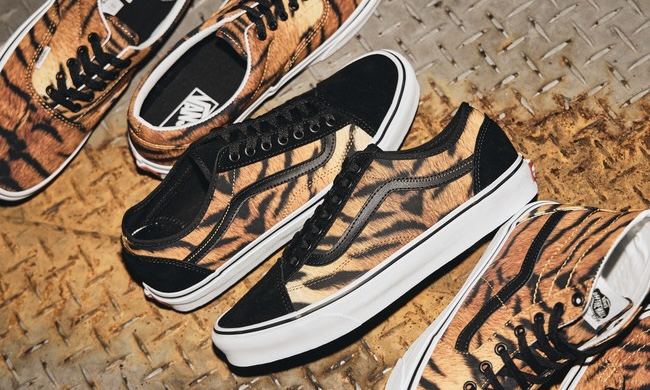 Vans 推出虎年限定「Tiger Pattern Pack」