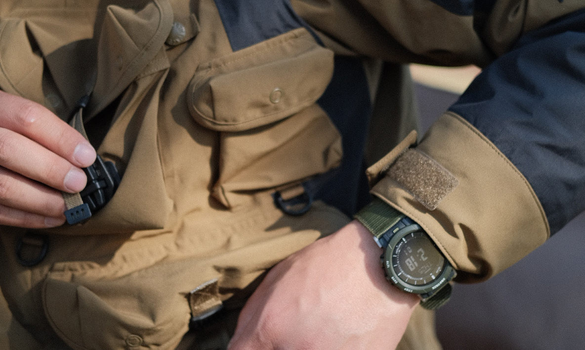 CASIO 携手外穿搭穿搭博主 zhu 打造 PRO TREK 造型特辑
