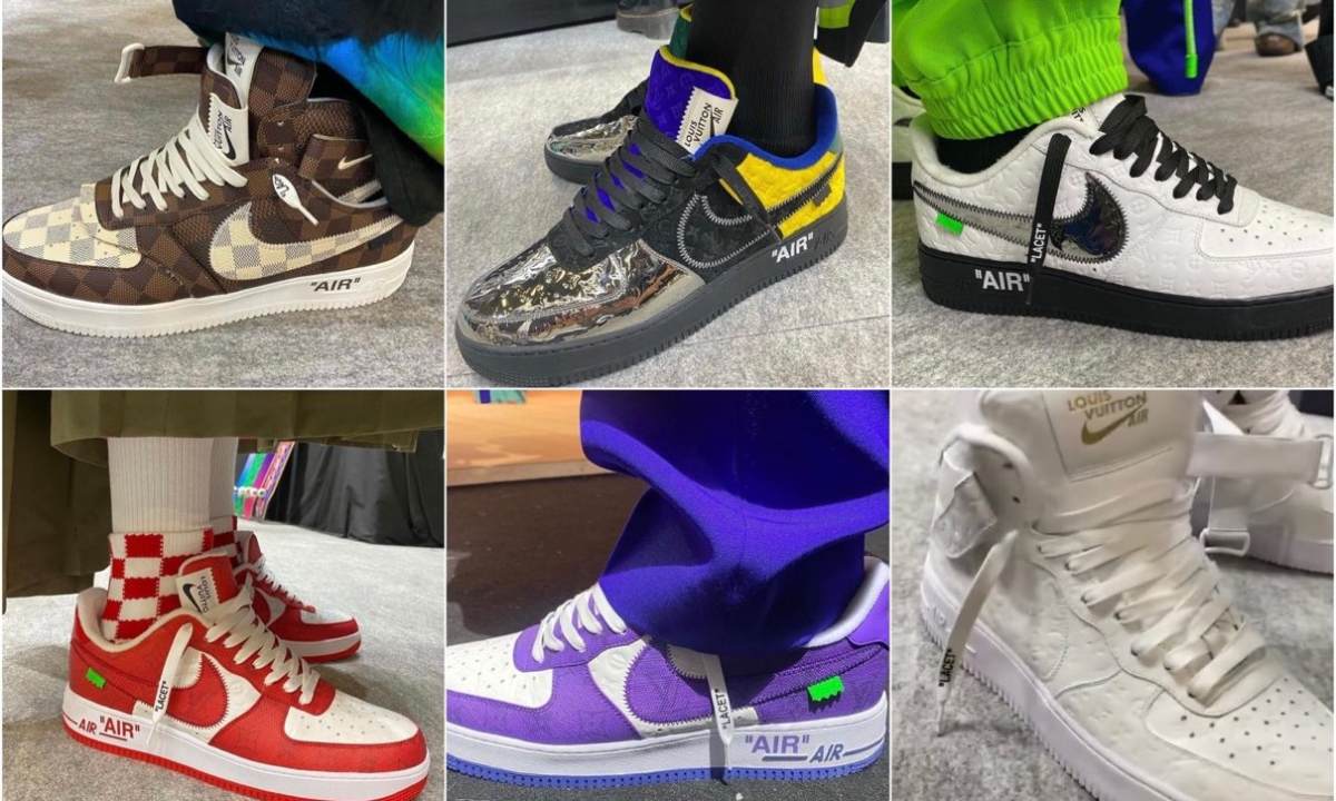 LOUIS VUITTON x Nike Air Force 1 全 21 款配色将发布