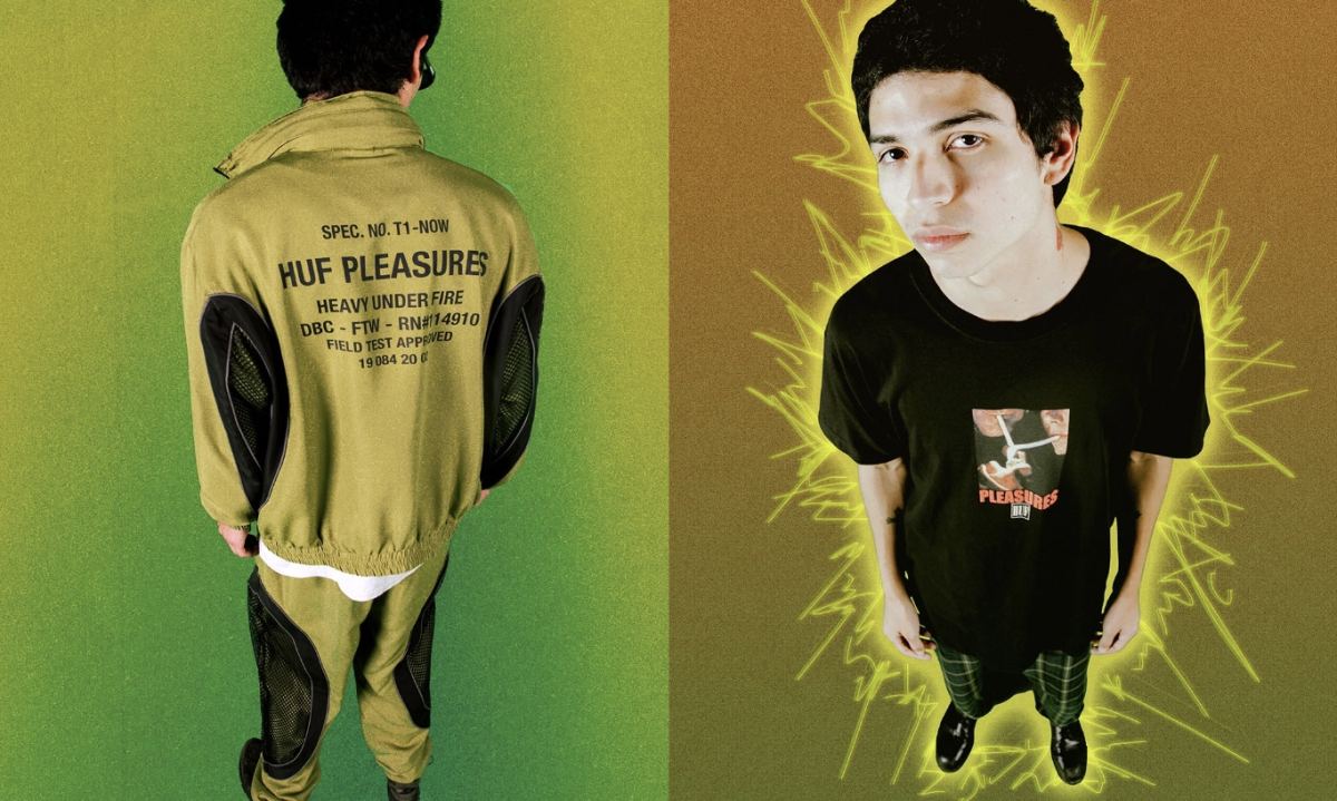 HUF x PLEASURES 联名系列即将发售