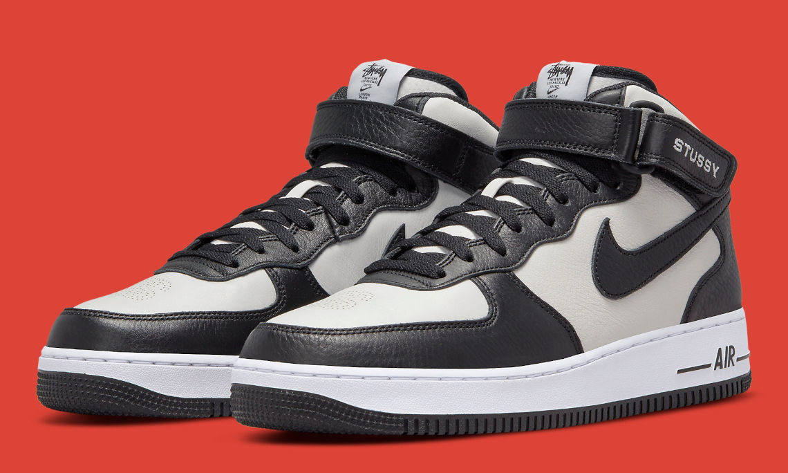 Stüssy x Nike Air Force 1 Mid 首配色官方图释出