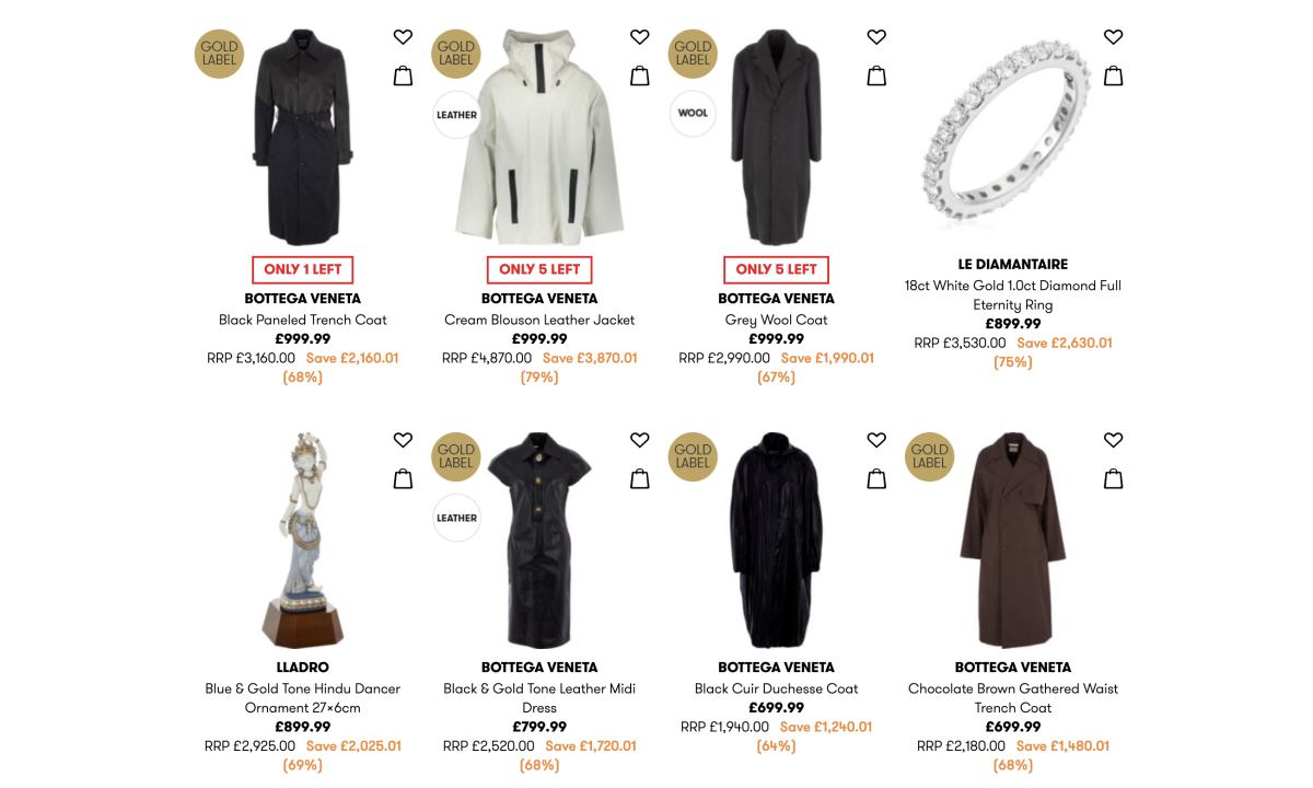 Daniel Lee 在 BOTTEGA VENETA 的早期单品被 Tk Maxx 低价出售