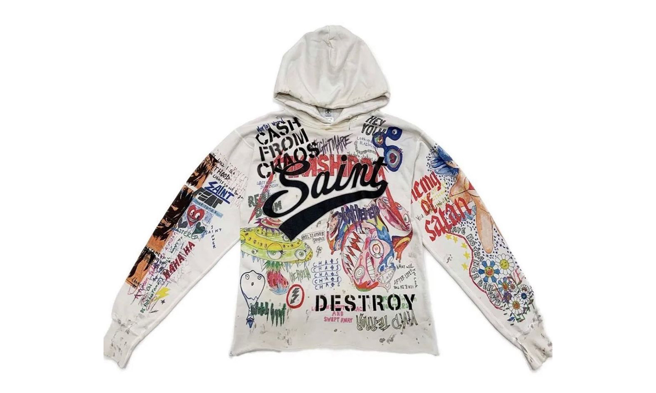 SAINT MICHAEL Mxxxxxx 村上隆 HOODIE XL - パーカー